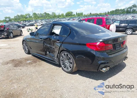 2017 BMW 540I xDrive из США, поврежденный, VIN WBAJE7C3XHG890835